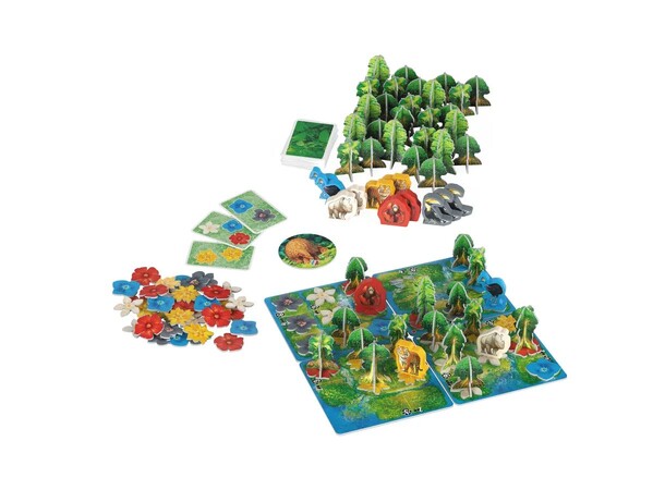 Hutan Life in the Rainforest Brettspill Norsk utgave 