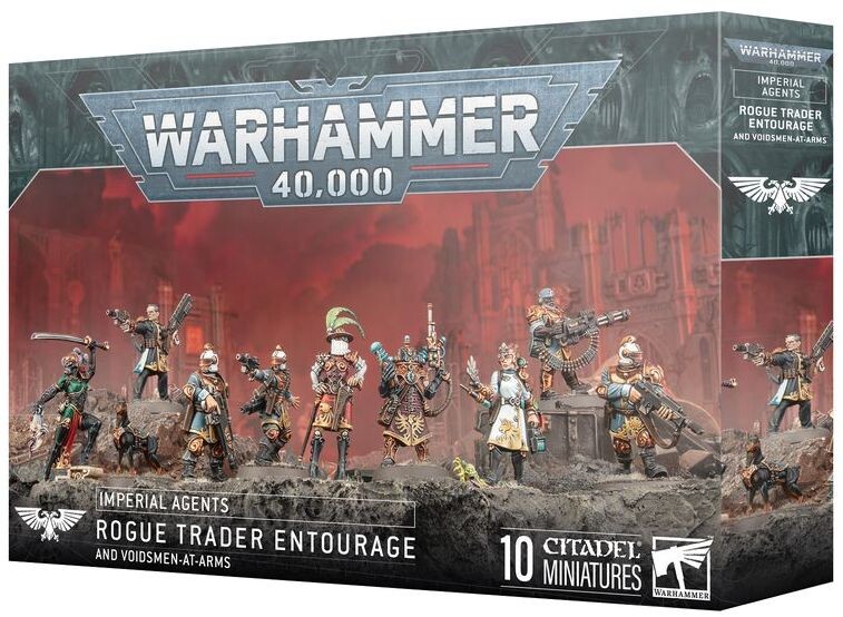 Imperial Agents Rogue Traders Entourage Warhammer 40K VoidsmenatArms