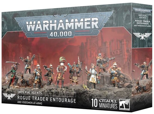 Imperial Agents Rogue Traders Entourage Warhammer 40K Voidsmen-at-Arms 