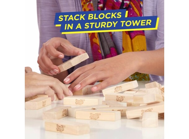 Jenga Brettspill Norsk 2025 utgave 