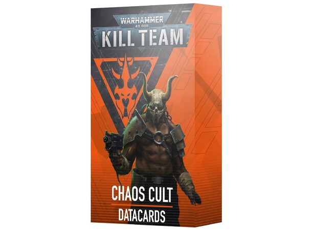 Kill Team Chaos Cult Datacards Warhammer 40K 