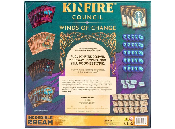 Kinfire Council Winds of Change Exp Utvidelse til Kinfire Council 