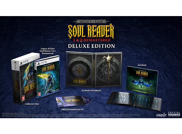 Legacy of Kain Soul Reaver 1+2 PS5 Remastered Deluxe Edition 