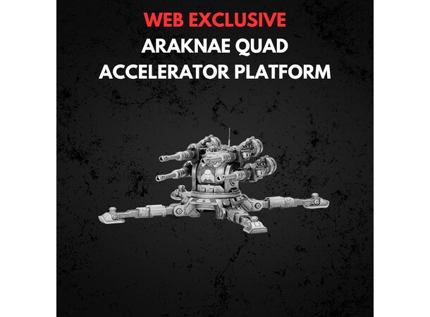 Legiones Araknae Quax Accel. Platform The Horus Heresy - Legiones Astartes 