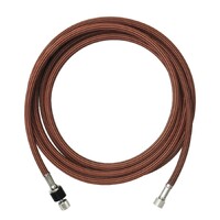 Luftslang Flätad - Med Swivel Joint Sparmax - 2,5 meter