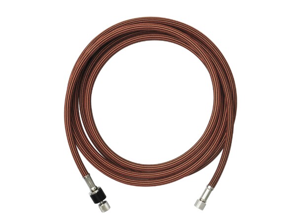 Luftslang Flätad - Med Swivel Joint Sparmax - 2,5 meter 