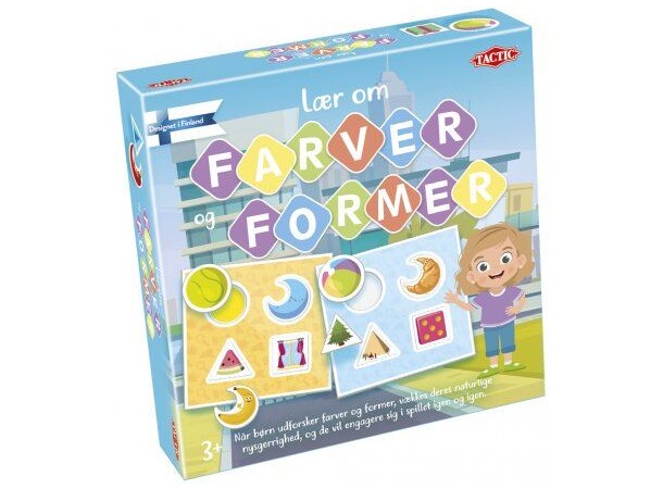 Lær om Farver og Former - DANSK 