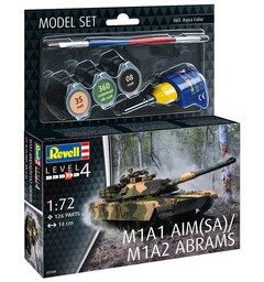 M1A1 AIM(SA) / M1A2 Abrams Revell 1:72 Byggesett