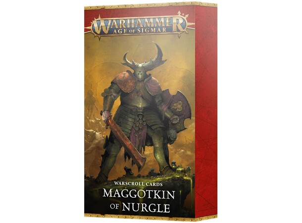Maggotkin of Nurgle Warscroll Cards Warhammer Age of Sigmar 