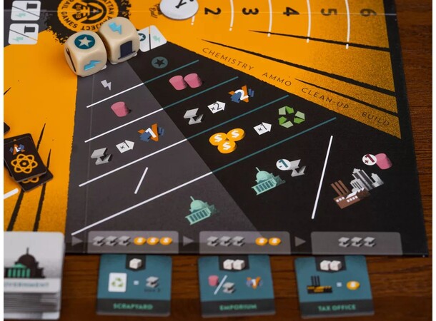 Manhattan Project War Machine Brettspill 