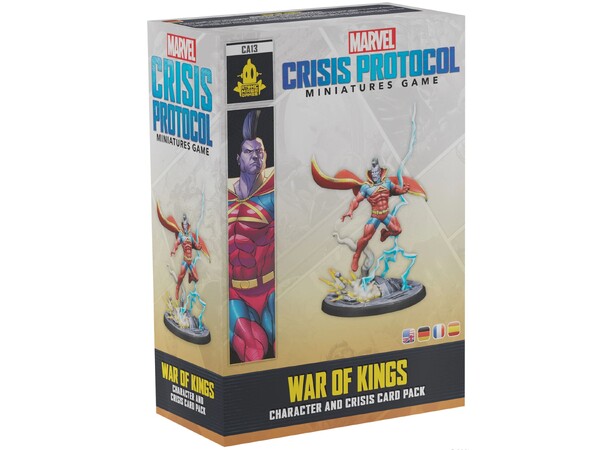 Marvel Crisis Protocol War of Kings Character and Crisis Card Pack 