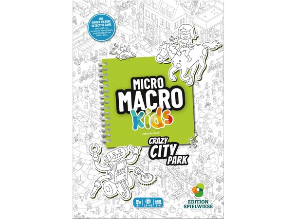 MicroMacro Kids Brettspill Crazy City Park 