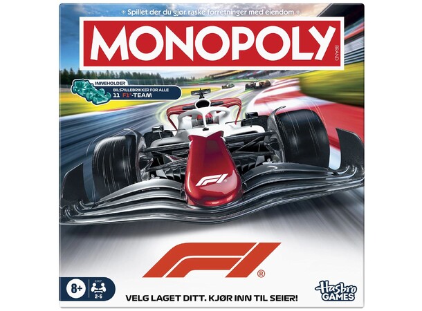 Monopoly Formula 1 - NORSK 