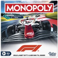 Monopoly Formula 1 Brettspill Norsk utgave