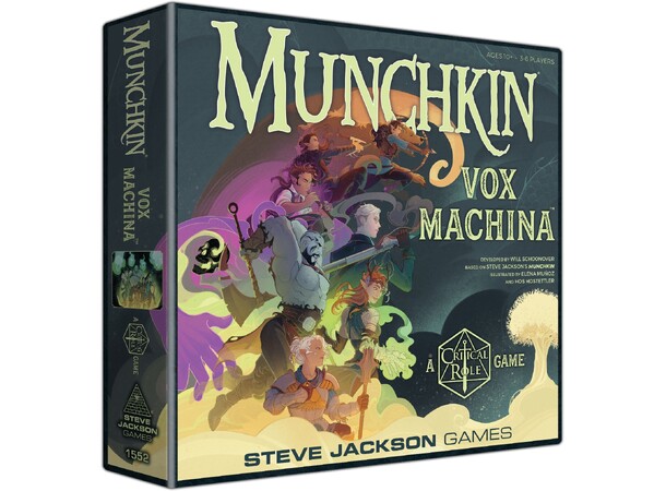 Munchkin Vox Machina Brädspel 