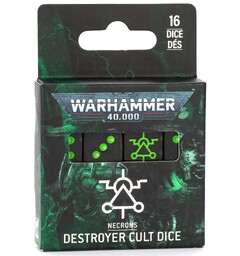 Necrons Destroyer Cult Dice Set Warhammer 40K