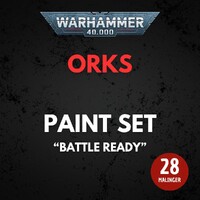 Orks Paint Set Warhammer 40K - Battle Ready