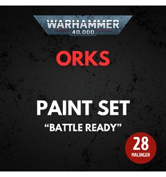 Orks Paint Set Warhammer 40K - Battle Ready