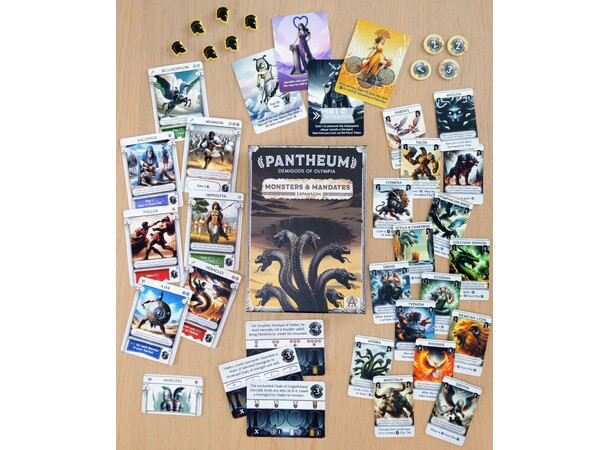 Pantheum Monsters & Mandates Exp Utvidelse til Pantheum 