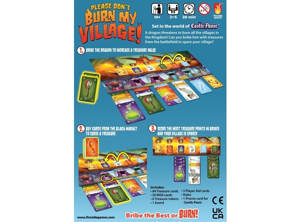 Please Dont Burn My Village Brettspill 