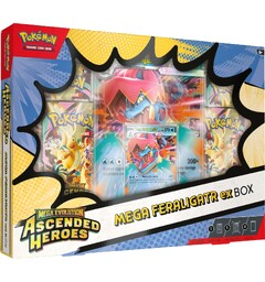 Pokemon Ascended Heroes Mega Feraligatr ex Box