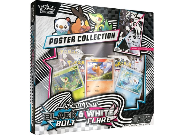 Pokemon Black Bolt/White Flare Poster Poster Collection 