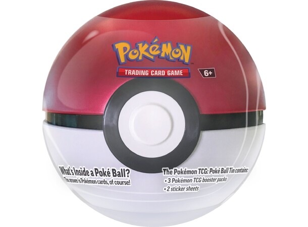 Pokemon Tin Pokeball - 1 stk Fall 2024 - Tilfeldig motiv 