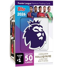 Premier League 2026 Super Tin #1 Topps
