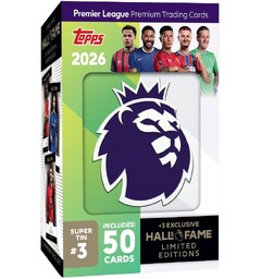 Premier League 2026 Super Tin #3 Topps