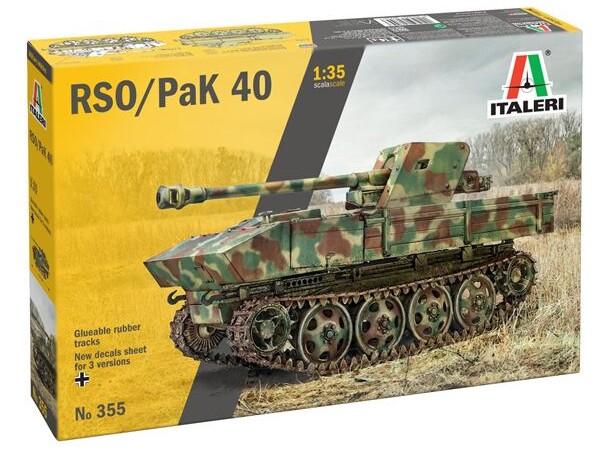 RSO/PaK 40 Italeri 1:35 Byggesett 