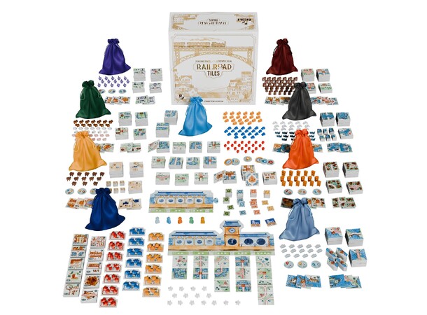 Railroad Tiles Coll Edition Brettspill 