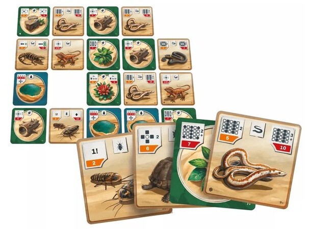 Reptile Tank Brädspel 