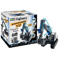 Revell Engineers Excavator Julekalender Model Kit Advent Calendar