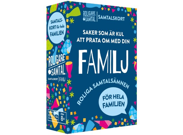 Roligare Samtal Familj Partyspel Svensk utgåva 