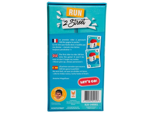 Run 2 Street Kortspill 