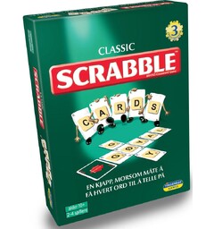 Scrabble Kortspill Norsk utgave