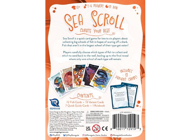 Sea Scroll Kortspill 