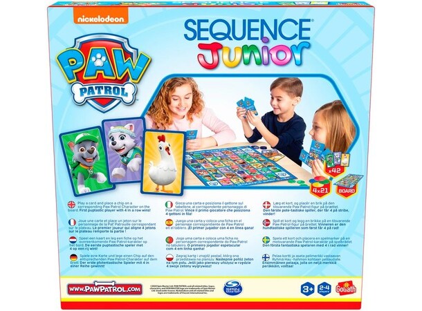 Sequence Junior Paw Patrol Brettspill Norsk utgave 