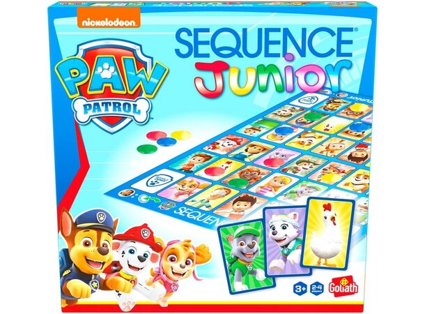 Sequence Junior Paw Patrol Brettspill Norsk utgave 