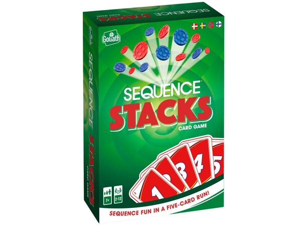 Sequence Stacks Card Game Kortspel Svensk utgåva 