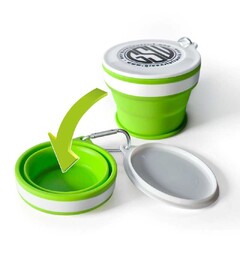 Silicone Collapsible Cup 170ml Green Stuff World