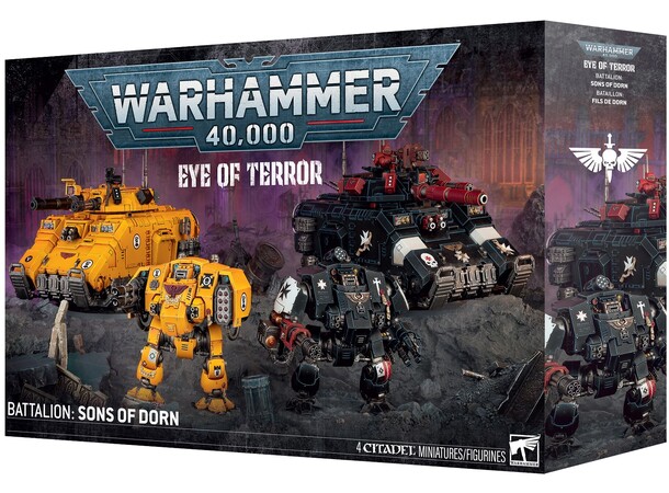 Sons of Dorn Eye of Terror Battalion Warhammer 40K 