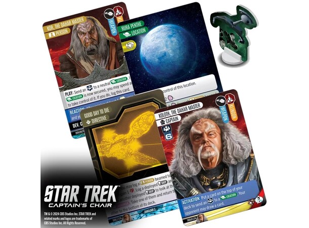 Star Trek Captains Chair Brettspill 