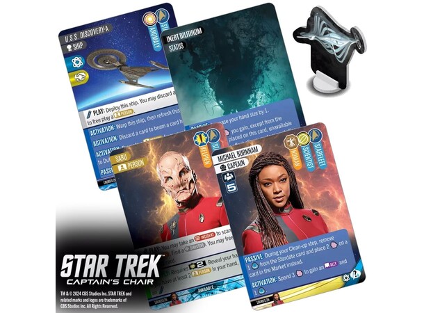 Star Trek Captains Chair Brettspill 