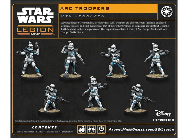 Star Wars Legion ARC Troopers 