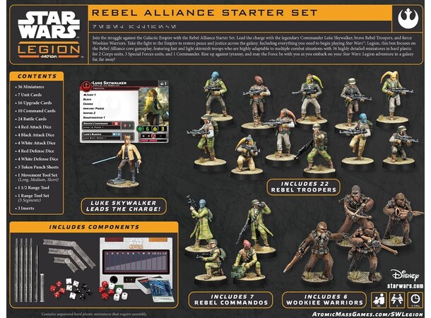 Star Wars Legion Rebel Alliance Starter Set 