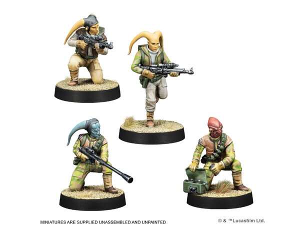Star Wars Legion Rebel Commandos Unit Expansion 