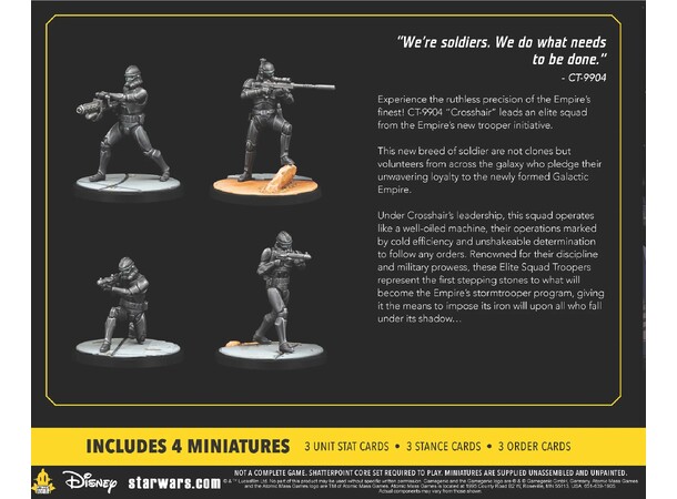 Star Wars Shatterpoint Good Soldiers Exp Utvidelse til Star Wars Shatterpoint 