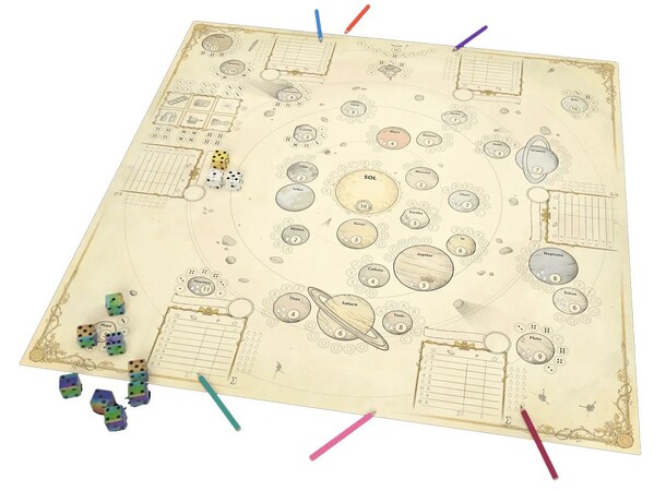 StegegetS Solar System Brettspill 