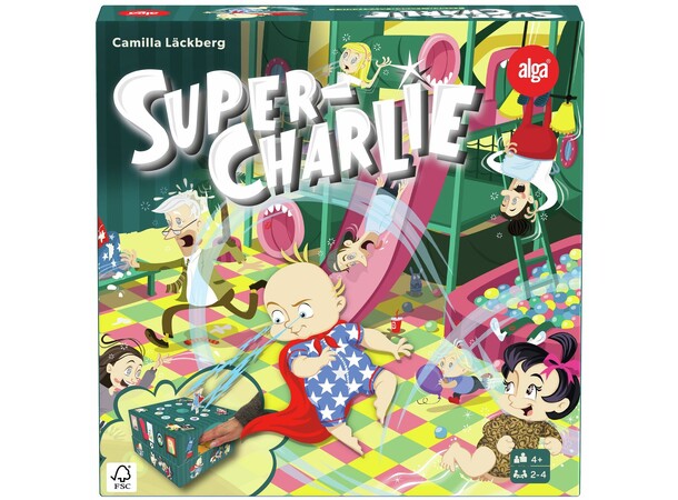 Super Charlie Brettspill Norsk utgave 